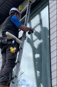 lavage de vitres exterieur